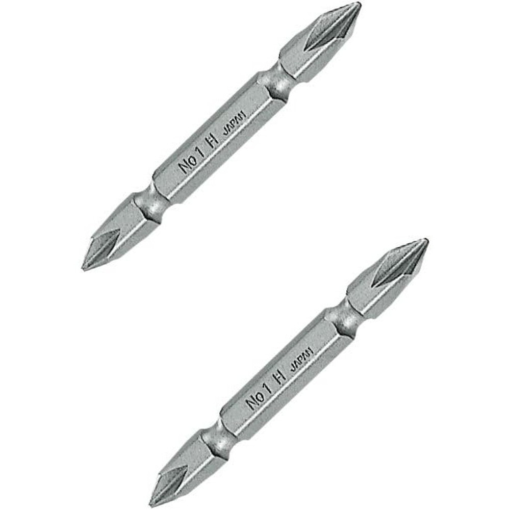 【抽選で100%ポイントバック エントリー受付中】 トップ工業 TOP 電動ドリル用 ドライバビット マグネットキャッチ +No.1 全長65mm 2本入 土木 建築 工具 DB1-65P
