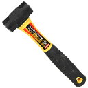 【ポイント2倍 5/30限定】 E-Value グラスファイバー柄両口ハンマー ショート 0.45kg 叩く グラスファイバー 軽量