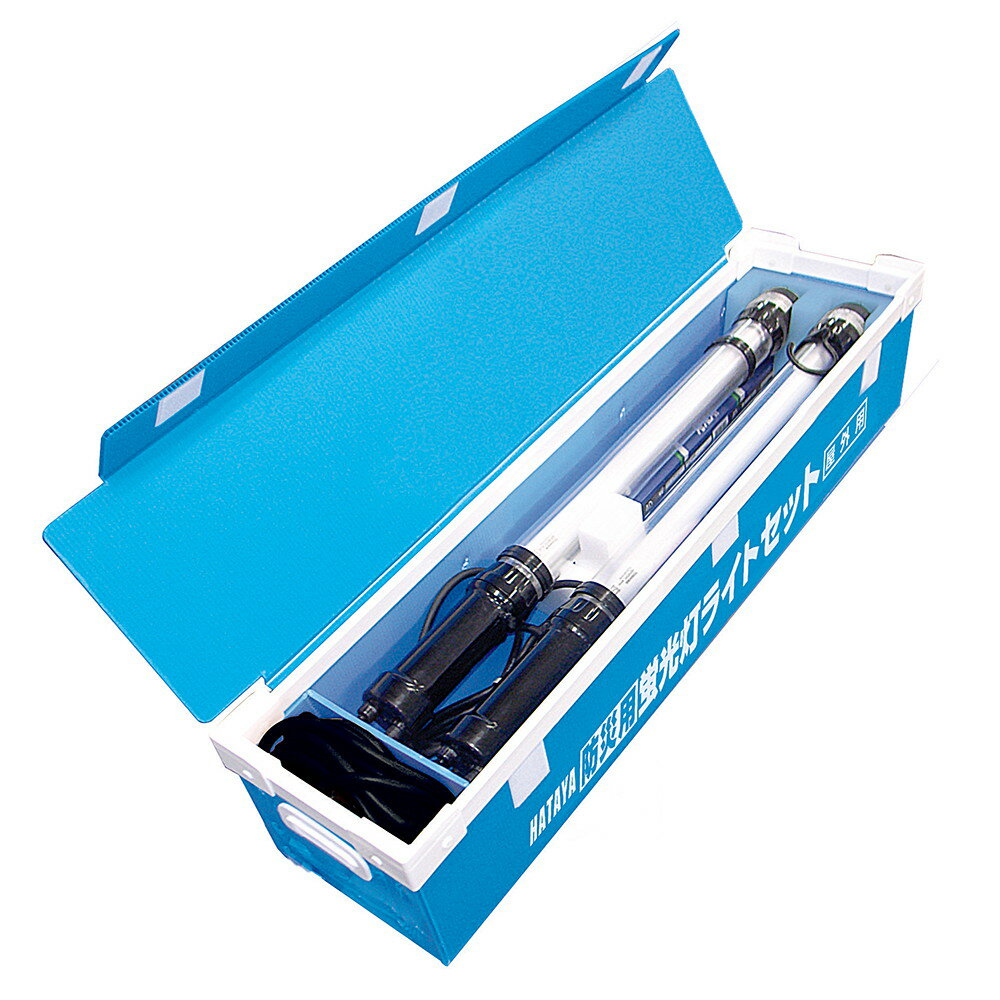 ハタヤ HATAYA FJW-D5S 防災用蛍光灯ライトセット 屋外用 36W2灯