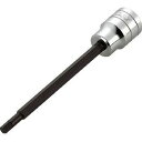 【抽選で最大100%ポイントバック エントリー受付中】 KTC 京都機械工具 12.7mm 1/2インチ ロングヘキサゴン ビットソケット 9mm BT409L