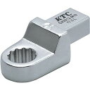 【抽選で最大100%ポイントバック エントリー受付中】 KTC 京都機械工具 9X12差込 ヘッド交換式プレセット型トルクレンチ用 めがね交換ヘッド 十二角形状...