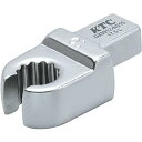【抽選で最大100%ポイントバック エントリー受付中】 KTC 京都機械工具 9X12差込 ヘッド交換式プレセット型トルクレンチ用 クローフット交換ヘッド 10...