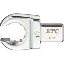【抽選で最大100%ポイントバック エントリー受付中】 KTC 京都機械工具 9X12差込 ヘッド交換式プレセット型トルクレンチ用 クローフット交換ヘッド 13...