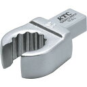 【抽選で最大100%ポイントバック エントリー受付中】 KTC 京都機械工具 9X12差込 ヘッド交換式プレセット型トルクレンチ用 クローフット交換ヘッド 14...