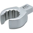 【抽選で最大100%ポイントバック エントリー受付中】 KTC 京都機械工具 9X12差込 ヘッド交換式プレセット型トルクレンチ用 クローフット交換ヘッド 18...