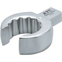 【100円OFFクーポン配布中 5/16まで】 KTC 京都機械工具 9X12差込 ヘッド交換式プレセット型トルクレンチ用 クローフット交換ヘッド 21mm G...
