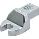 【抽選で最大100%ポイントバック エントリー受付中】 KTC 京都機械工具 9X12差込 ヘッド交換式プレセット型トルクレンチ用 スパナ交換ヘッド 8mm G...