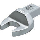 【抽選で最大100%ポイントバック エントリー受付中】 KTC 京都機械工具 9X12差込 ヘッド交換式プレセット型トルクレンチ用 スパナ交換ヘッド 13mm ...