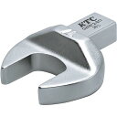 【抽選で最大100%ポイントバック エントリー受付中】 KTC 京都機械工具 9X12差込 ヘッド交換式プレセット型トルクレンチ用 スパナ交換ヘッド 17mm ...