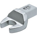 【抽選で最大100%ポイントバック エントリー受付中】 KTC 京都機械工具 14X18差込 ヘッド交換式プレセット型トルクレンチ用 スパナ交換ヘッド 17mm...
