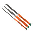 【ポイント2倍 6/20まで】 三共コーポレーション ツボサン 細工用ヤスリ3種セット 8型 ST-03 342703