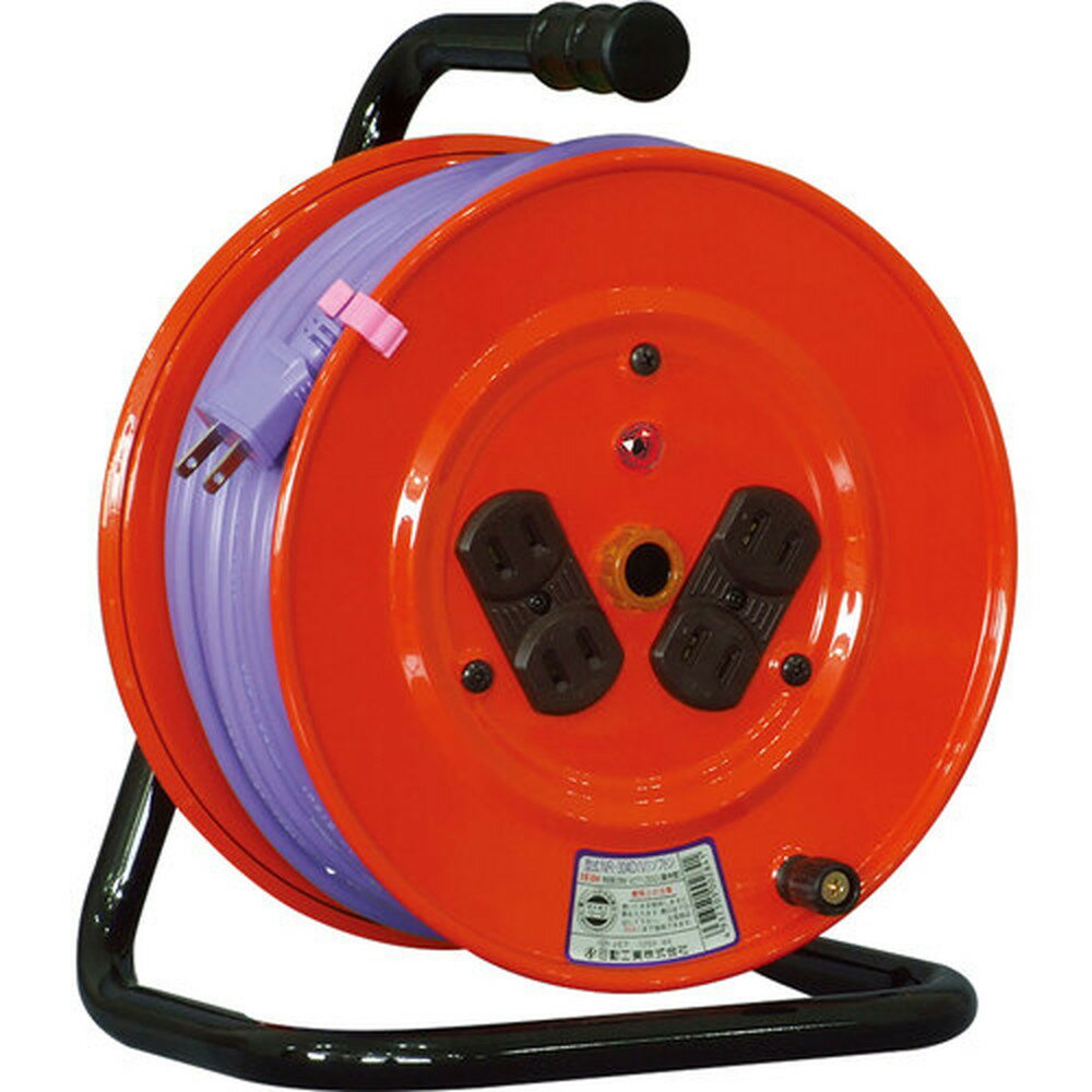 【200円OFFクーポン配布中 11/18~11/27】 日動工業 NICHIDO 電工ドラム 100V アースなし 30m パイロッ..