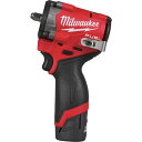 milwaukee M12 FUEL 3/8インチ542Nmインパクト レンチ 5.0AH & 2.5AH キット M12-FIW2F38-5252X-JP ミルウォーキー 車 自動車 整備 工具