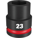 【抽選で最大100%ポイントバック エントリー受付中】 milwaukee SHOCKWAVE IMPACT DUTY インパクト ソケット 3/4インチ19mm角 23mm 49-66-6361 ミルウォーキー 車 自動車 整備 工具