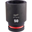【抽選で最大100%ポイントバック エントリー受付中】 milwaukee SHOCKWAVE IMPACT DUTY ディープ インパクト ソケット 1インチ25.4mm角 50mm 4932480435 ミルウォーキー 車 自動車 整備 工具