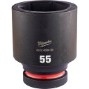 【抽選で最大100%ポイントバック エントリー受付中】 milwaukee SHOCKWAVE IMPACT DUTY ディープ インパクト ソケット 1インチ25.4mm角 55mm 4932480436 ミルウォーキー 車 自動車 整備 工具