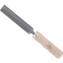 【ポイント3倍 8/15限定】 ツボサン 両刃ヤスリ木柄付 100mm BP入り RE-2