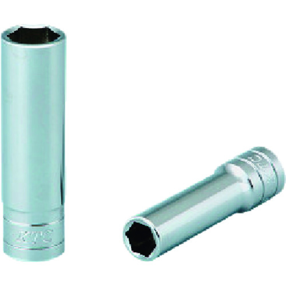 【ポイント3倍 11/30~12/1】 KTC 9.5sq.ディープソケット六角パック・台紙仕様 差込角9.5mm B3L-17袋入り B3L-17-S