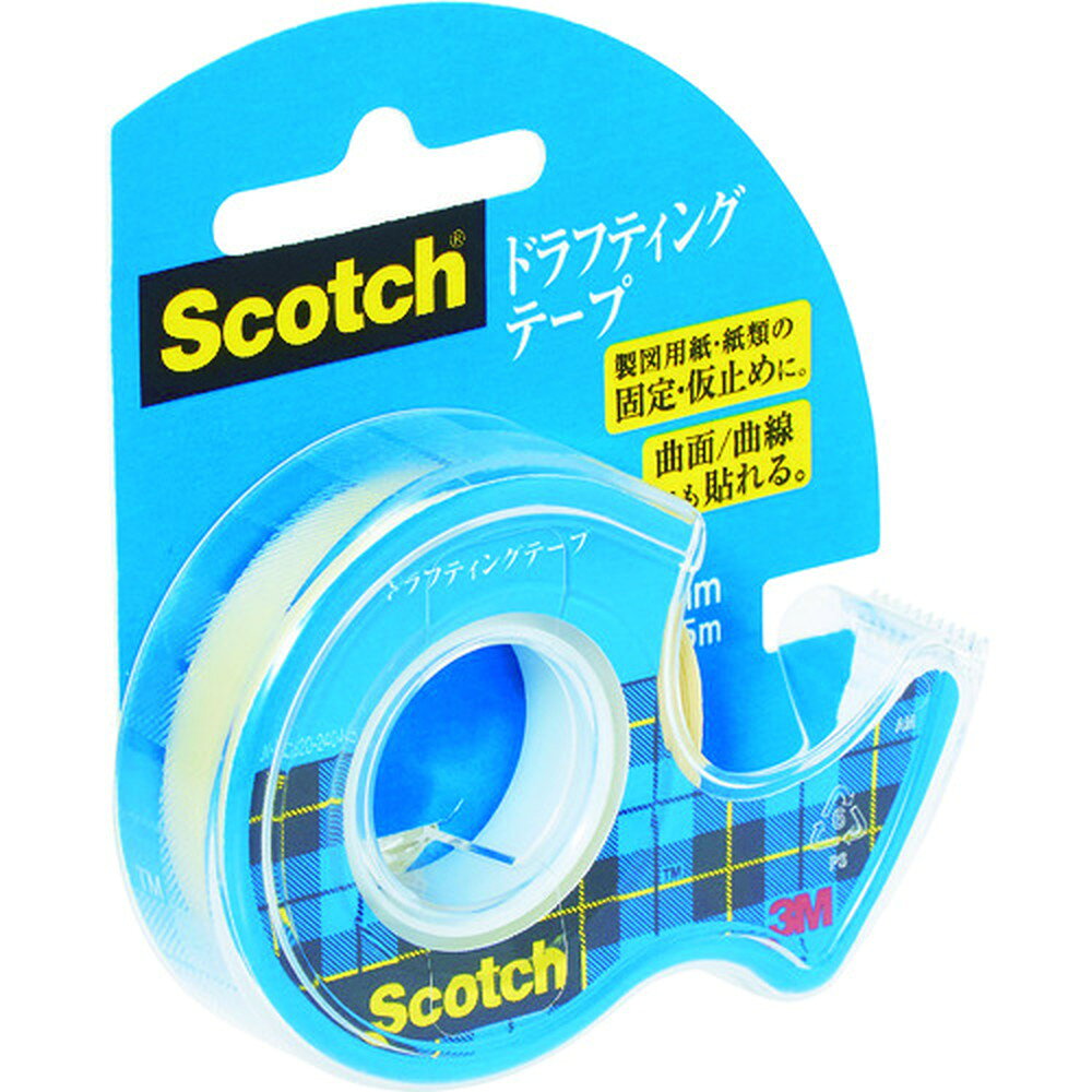 3M スリーエム ドラフティングテープ 12mmX5m 巻芯径25mm D-12