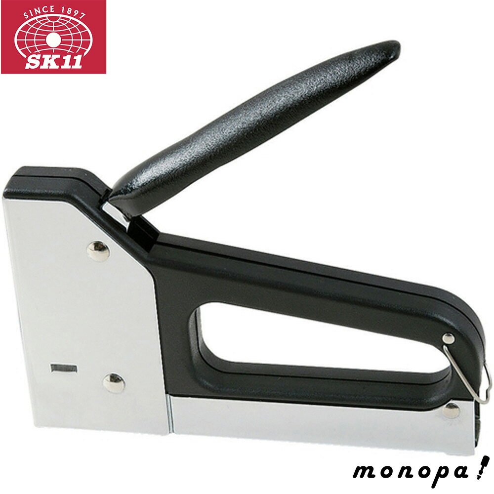 【100円OFFクーポン配布中 11/18~11/27】 SK11 藤原産業 パワフルハンドタッカー プロ PT-2