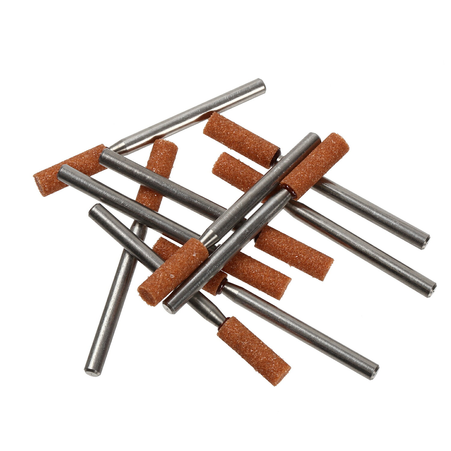 【2/23 1:59まで抽選で100%ポイントバック】ビトリファイド軸付砥石 WA #80 Φ4×幅13×軸径3 円筒型 研磨 研削 先端工具 バリ取り 仕上げ 送料無料