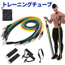 【今1点3048クーポンで】トレーニングチューブ 強度別5本セット 収納ポーチ付 ステディ ゴムチューブ フィットネスチューブ ゴムバンド エクササイズバンド ...