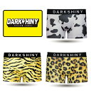 ボクサーパンツ メンズ（予算3000円以内） ＼10%以上OFF／ ボクサーパンツ メンズ DARKSHINY アニマル 柄 デザイン 2024 父の日 早割 り プレゼント ギフト かっこいい おしゃれ かわいい おもしろ 男性用 下着 パンツ インナー 誕生日 彼 子供 息子 夫 父親