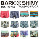 楽天いいものギフト モノプロトランクス メンズ DARKSHINY ショート丈 シルク100％ 2024 父の日 母の日 プレゼント ギフト かっこいい おしゃれ かわいい 下着 パンツ インナー 誕生日 彼 子供 息子 夫 父親