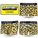 \クーポンで20%OFF/ ボクサーパンツ メンズ DARKSHINY LEOPARD 2025 プレゼント ギフト かっこいい おしゃれ かわいい 男性用 下着 パンツ インナー 誕生日 彼 子供 息子 夫 父親
