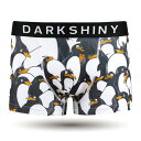 楽天いいものギフト モノプロボクサーパンツ メンズ DARKSHINY PENGUIN ペンギン ブラック YLMM02 2024 父の日 母の日 プレゼント ギフト かっこいい おしゃれ かわいい 男性用 下着 パンツ インナー 誕生日 彼 子供 息子 夫 父親