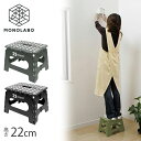 折りたたみ踏み台【高さ22cm】セノ・ビー LGシリーズ 耐荷重150kg 収納時厚さ約5cm以下 コンパクト収納【 安定 踏み場 ステップ 足かけ 足場 土台...
