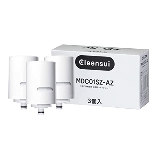 クリンスイ 浄水器 蛇口直結型 交換カートリッジ【日本製】 MONOシリーズ (MDC01S×3個入り) 増量パック MDC01SZ-AZ PFOS/PFOA 有機フッ素化合物 除去