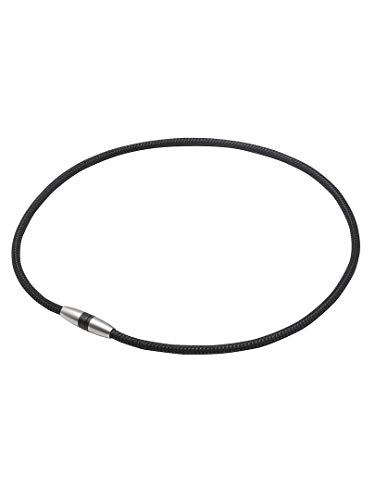 ファイテン ユニセックス ネックレス RAKUWA磁気チタン メタルブラック 50cm【肩/首こり】【 こり改善/緩和】【 肩こり解消グッズ】【 血行改善】
