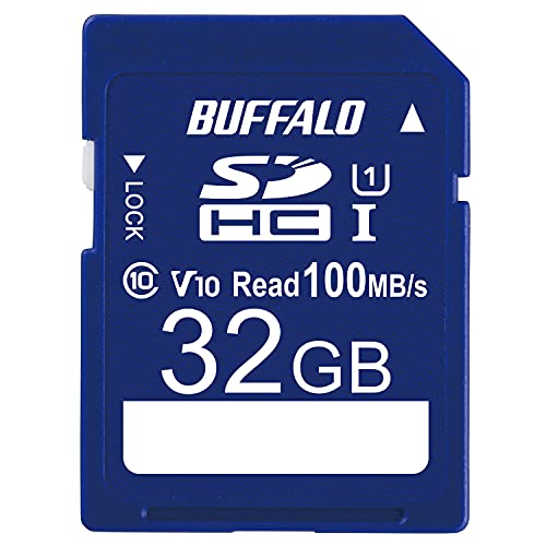 �Хåե����� SD������ 32GB 100MB/s UHS-1 ���ԡ��ɥ��饹1 VideoSpeedClass10 IPX7 Full HD �ǡ������쥵���ӥ��б� RSDC-032U11HA/N