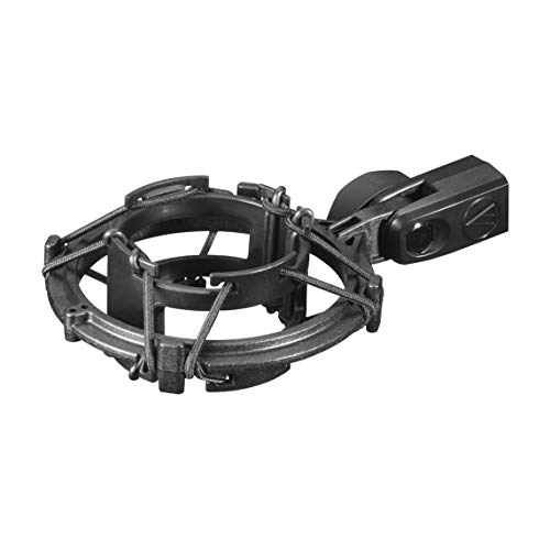 オーディオテクニカ AT8458a ショックマウントコンデンサーマイク 対応製品:AT2020, AT2020USB+, AT2035, AT2050 ブラック
