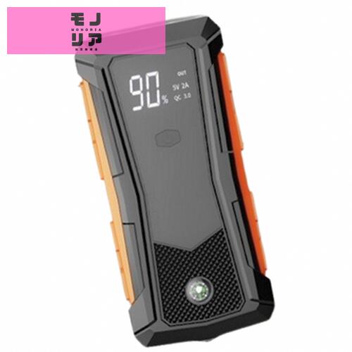 ジャンプスターター 12V車用 【2025革新・独創デザイン】 エンジンスターター ピーク電流2000A 車緊急始動 最大7.0Lガソリン 5.5Lディーゼル車対応 モバイルバッテリー機能 安全保護機能搭載 LED緊急ライト搭載 羅針盤 緊急破窓機能 P