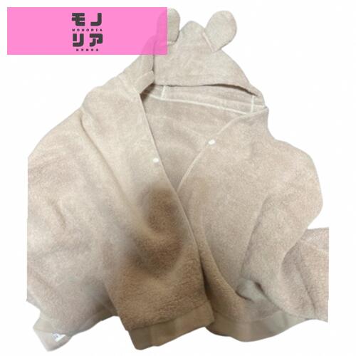 今治タオル whipwhip 出産祝い ベビーバスローブ 男の子 女の子 (ベージュ)