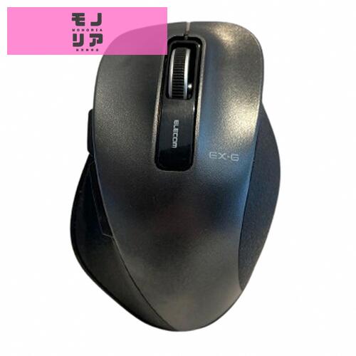 エレコム マウス ワイヤレス Mサイズ 5ボタン(戻る・進むボタン搭載) BlueLED 握りの極み ガンメタリッ..