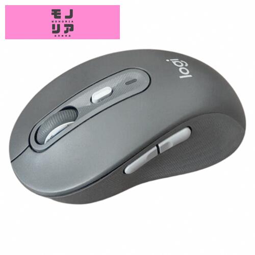 Logicool Signature M750MGR ワイヤレスマウス 静音 レギュラー グラファイト ワイヤレス マウス 無線 Bluetooth Logi Bolt Unifying非対応 windows mac iPad Android Chrome OS スクロールホイール 無線マウス 静音マウス M750