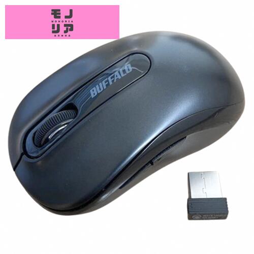 バッファロー マウス 無線 ワイヤレス 5ボタン 【戻る/進むボタン搭載】 小型 軽量 節電モデル 最大584日使用可能 BlueLED ブラック BSMBW315BK