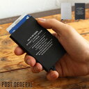 カードケース スリム 薄型 スライド式 スキミング防止 軽量 メンズ POSTGENERAL ポストジェネラル Creer クレエ クレジットカードケース スラ...