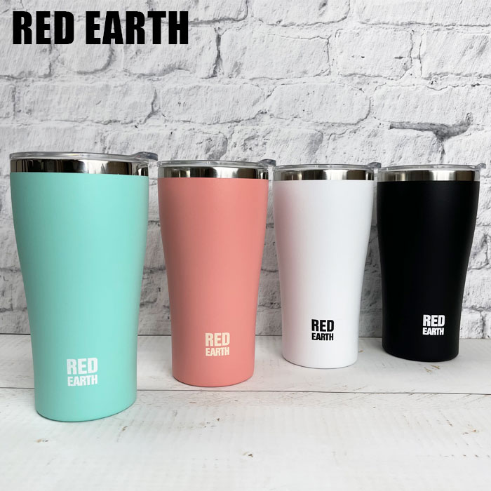 RED EARTH タンブラー 保温 保冷 蓋付き 500ml ステンレス ショートタンブラー シンプル おしゃれ フィルター 水筒 マグ 耐熱 マイボトル ボトル マイタンブラー コーヒー アウトドア キャンプ レジャー オフィス マイカップ