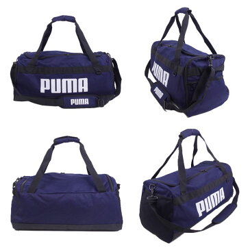 PUMA/プーマ チャレンジャー ダッフルバッグ M メンズ/レディース ボストンバッグ ブラック/ネイビー 58L 076621 ショルダーバッグ 2way おしゃれ ブランド スポーツ ジム 軽量 部活 クラブ 通学