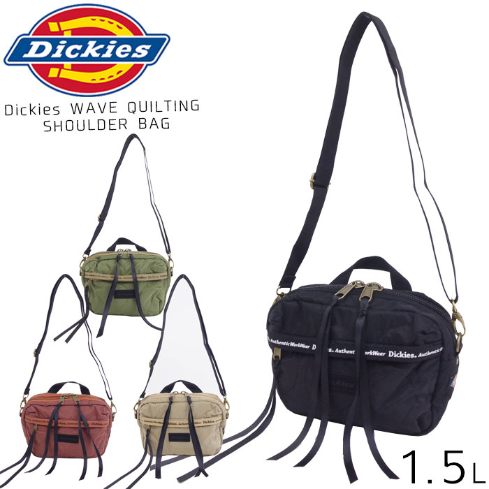 ディッキーズ バッグ メンズ Dickies ショルダーバッグ ミニ メール便 送料無料 メンズ/レディース ディッキーズ WAVE QUILTING ミニショルダーバッグ 全4色 14505600 バッグ ブランド おしゃれ 通学 通勤 旅行 斜めがけバッグ 肩かけ かわいい ポシェット