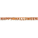 ハロウィン コスプレ グッズ Paper Halloween Banner ベランダ 玄関 リビングを素敵にデコレーション