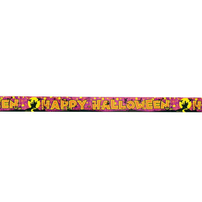 ハロウィン コスプレ グッズ Happy Halloween Long Banner ベランダ 玄関 リビングを素敵にデコレーション