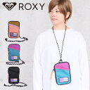 ロキシー ROXY ショルダーバッグ レディース ミニショルダーバッグ ネックポーチ スポーツブランド ロキシー 撥水 小物入れ ポーチ ADVENTURE NECKPOUCH RBG234817 サブバッグ 縦型 タテ ブランド 軽量 軽い レジャー 旅行 アウ