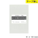 opp袋 テープ無し 91mm 130mm S9.1-13 l判ジャストサイズ テープ無し OPPフィルム 日本製 透明 つやあり 91×130 厚さ 0.03mm 横 91mm 縦 130mm 小袋 透明袋 小分け 製品 仕上げ アクセサリー 小物 チ