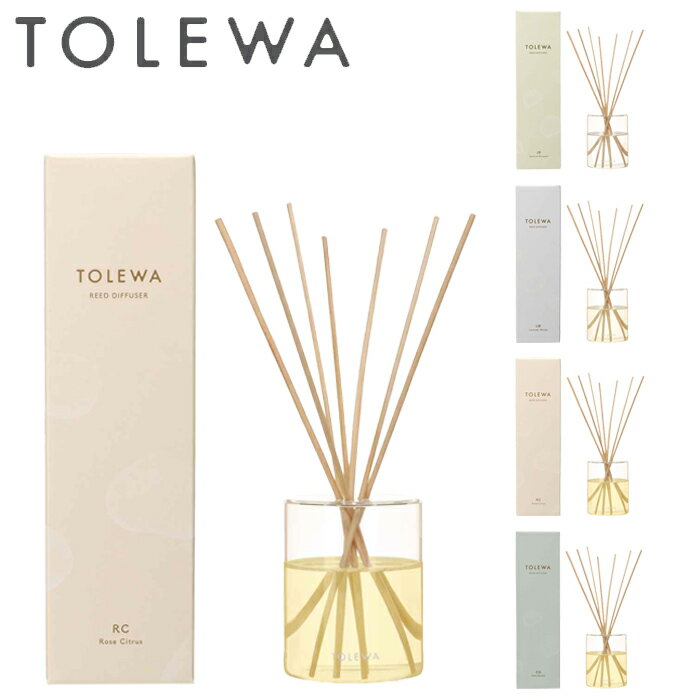 ディフューザー リードディフューザー ルームフレグランス スティック 100ml TOLEWA 日本製 アロマディフューザー 透明 ガラス 芳香剤 トレワ ギフト アロマ プレゼント おしゃれ フレグランス 寝室 香り 玄関 インテリア シンプル かわい