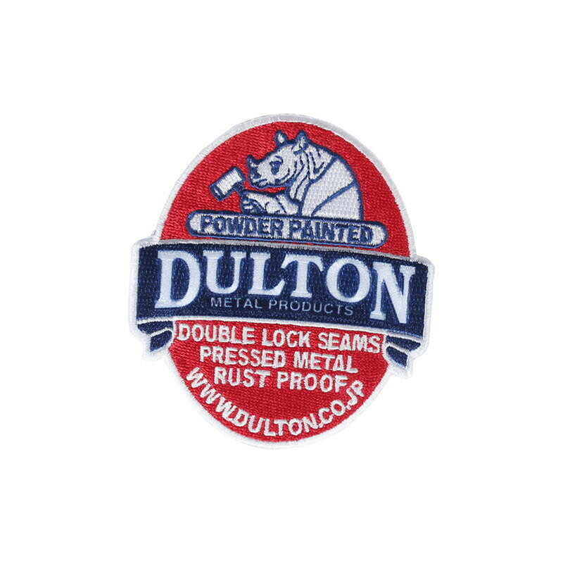樂天商城 - DULTON ダルトン ワッペン 大人向け ワークスタイル アップリケ 刺繍 118-336B ミリタリー エンブレム アイロン装着 ファッション小物 ワンポイント デコ リメイク デコレーション おしゃれ 欧米